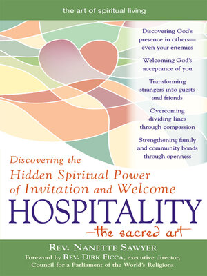 cover image of Hospitality—The Sacred Art